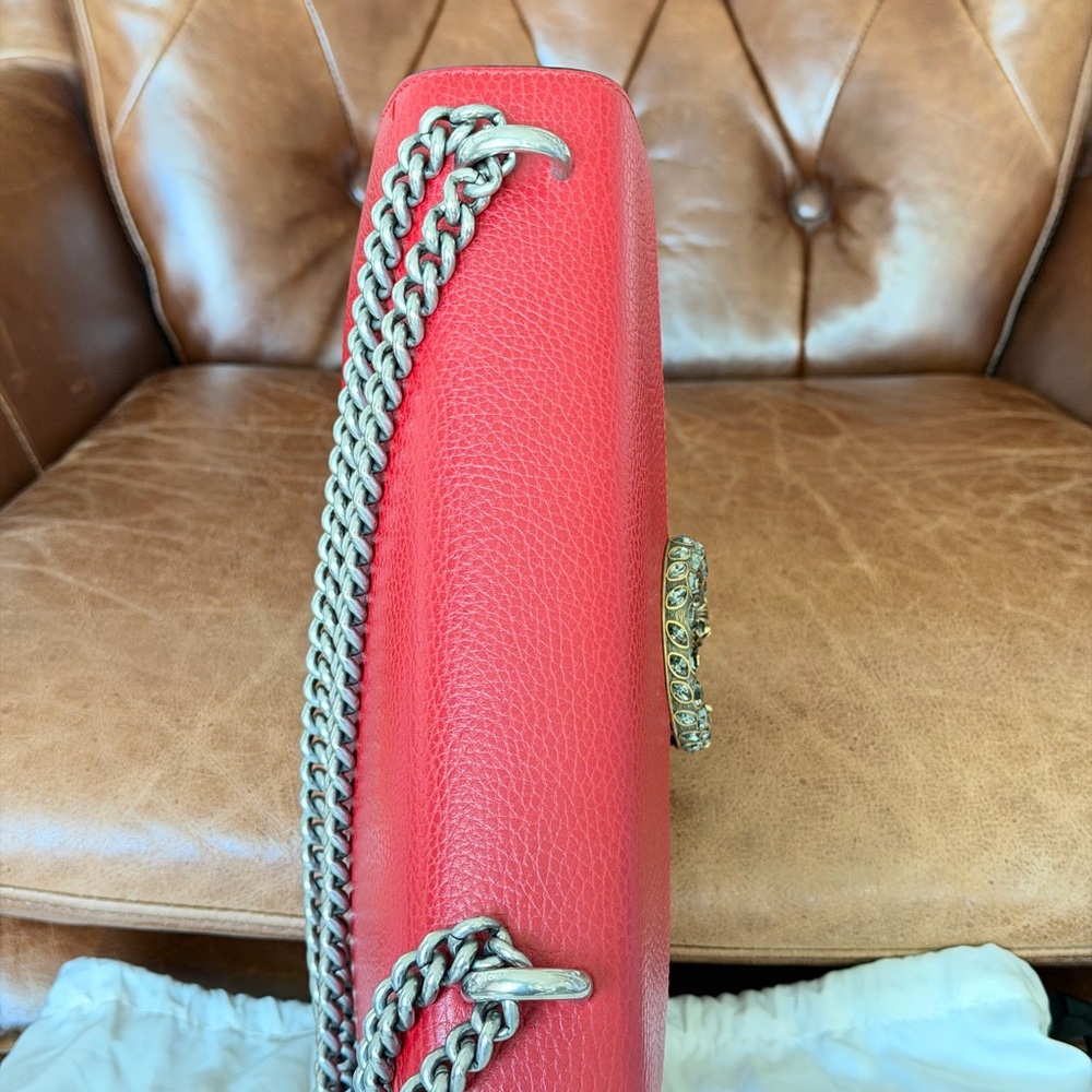 *SOLD* Gucci Dionysus Leather Bag Small - Picture 8 of 14